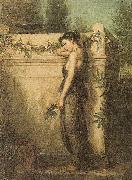 John William Waterhouse Gone, But Not Forgotten oil painting artist